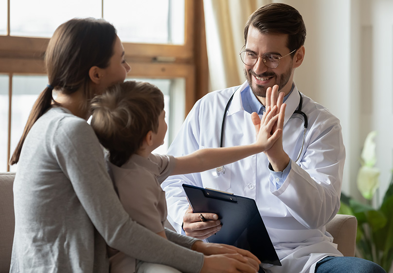 Beneficios médico en casa para niños